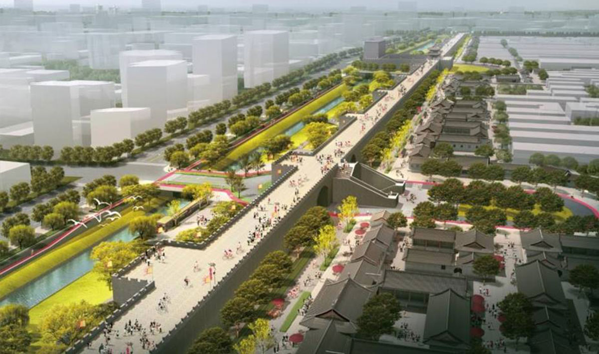 陕西西安·城墙、古都绿道修建性详细规划设计